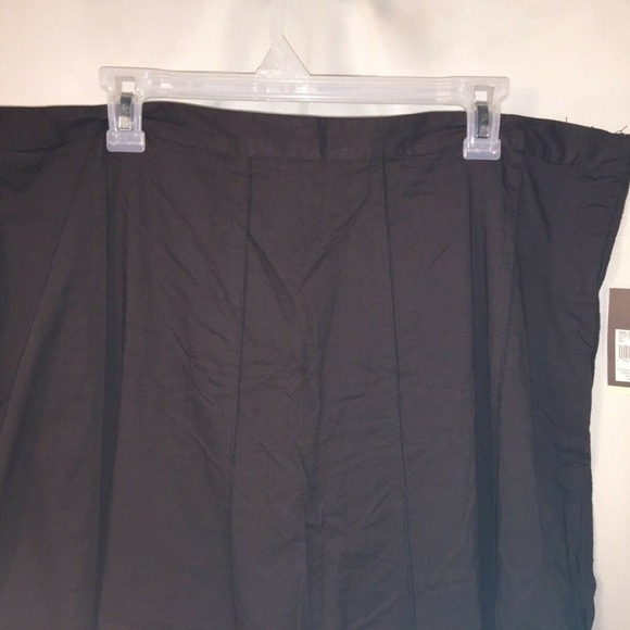 Merona Brown Dot Sequence A-Line Midi Plus‎ Size Skirt 22W - Picture 6 of 8